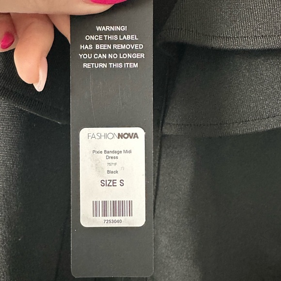 Fashion Nova Pixie Bandage Dress Size Small - Picture 5 of 5
